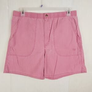 Vintage 90s Ocean Pacific Pink Cotton Board Shorts Size M Surf Retro Y2K USA